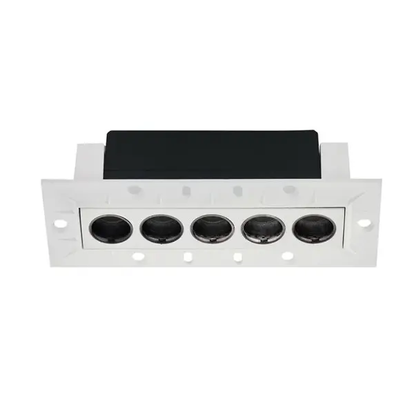 Spot incastrat trimless CANON 13 CM - Alb