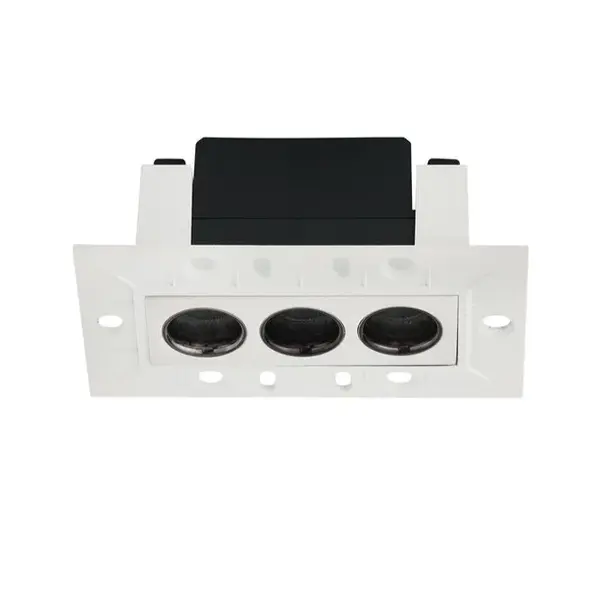 Spot incastrat trimless CANON 9 CM - Alb