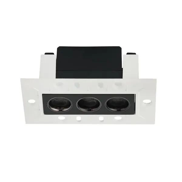 Spot incastrat trimless CANON 9 CM - Negru