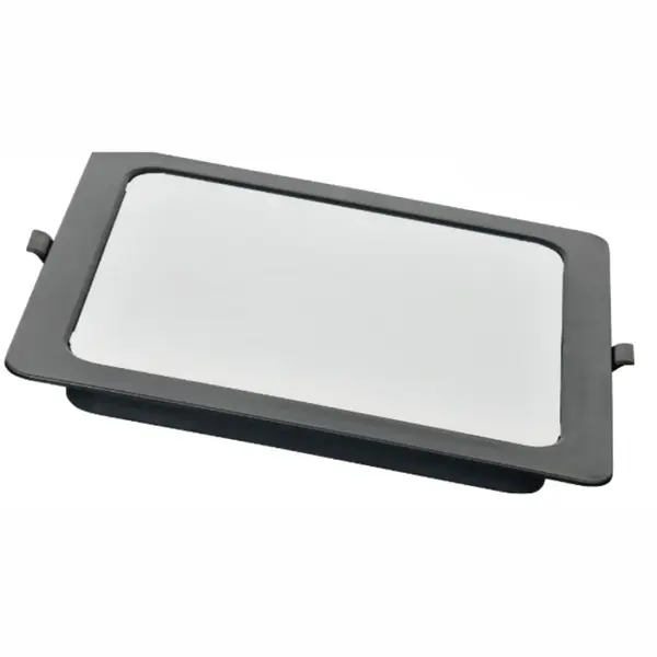Spot Led Sole cu rama neagra, patrat ingropat 220x220, 24W, 4100K, lumina neutra - Default Title