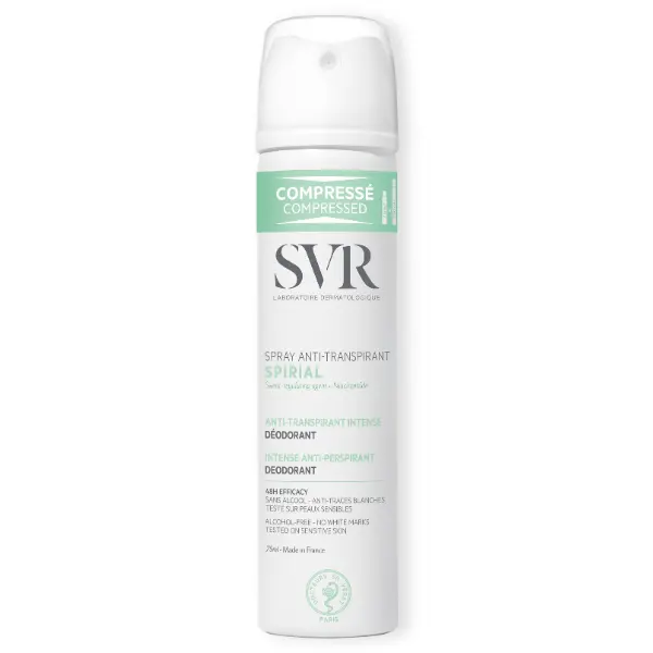 Spray antiperspirant Spirial, SVR | 75 ml