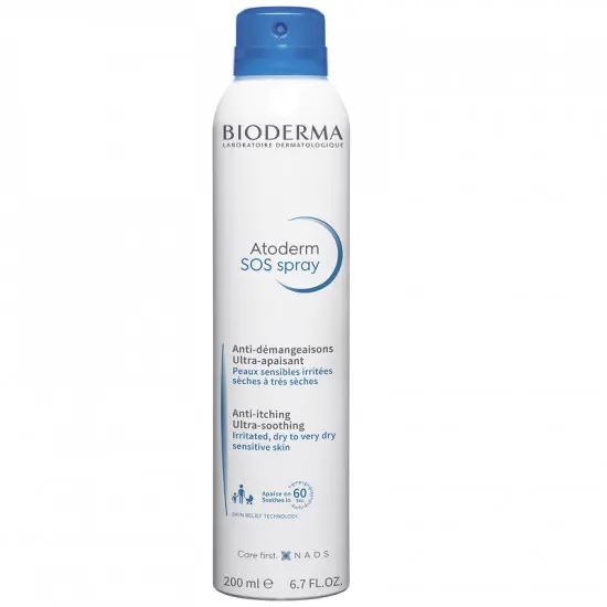 Spray Atoderm SOS cu efect calmant, 200ml, Bioderma