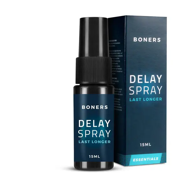 Spray BONERS – Delay Last Longer, pentru întârzierea orgasmului și control mai bun, 15 ml