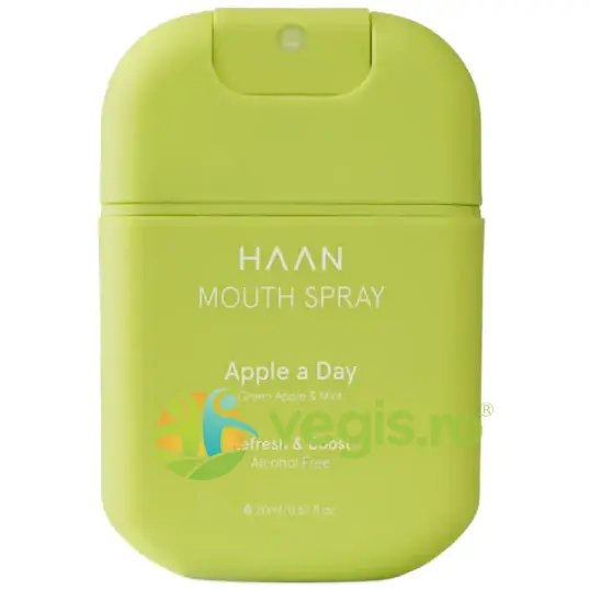 Spray Bucal pentru Respiratie Proaspata cu Aroma de Mar Verde si Menta fara Alcool Apple a Day 20ml