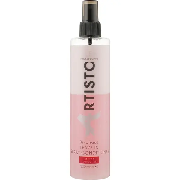 Spray-conditioner bifazic protectie termica pentru par uscat si vopsit Elea Professional Artisto, 300 ml