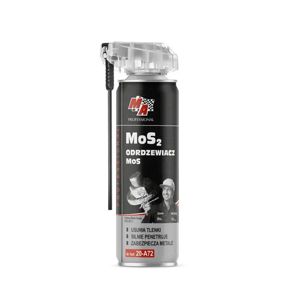 Spray cu MoS2 pentru indepartat rugina, cu aplicator MA PROFESSIONAL 250ml