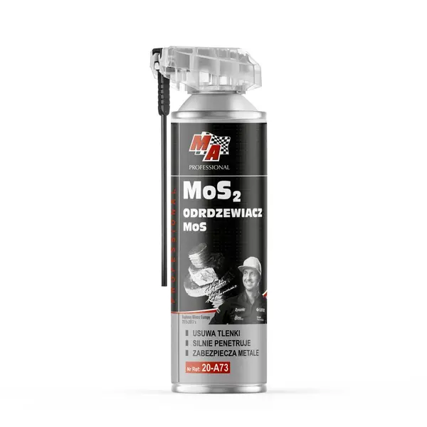 Spray cu MoS2 pentru indepartat rugina, cu aplicator MA PROFESSIONAL 500ml