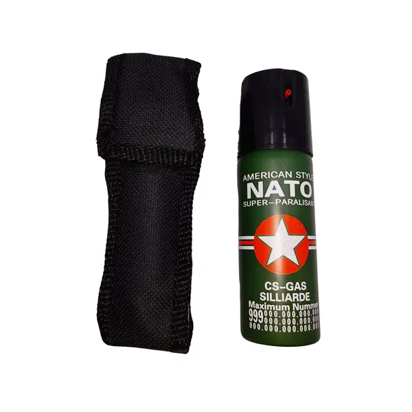 Spray cu piper DEPOX , Military Defense, dispersant, auto-aparare, verde, 60 ml