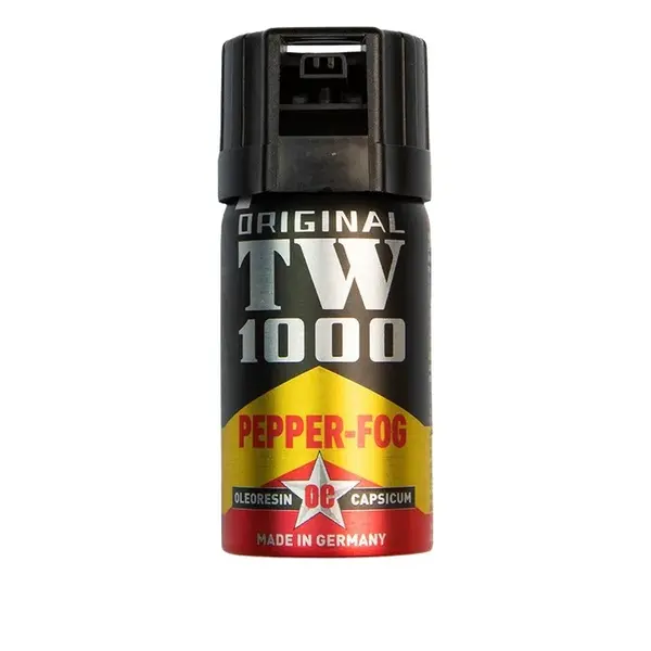 Spray cu piper DEPOX , TW-1000 Power, dispersant, auto-aparare, 40 ml, negru