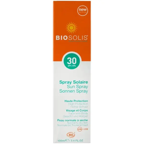 Spray cu Protectie Solara, SPF 30, Biosolis, 100 ml