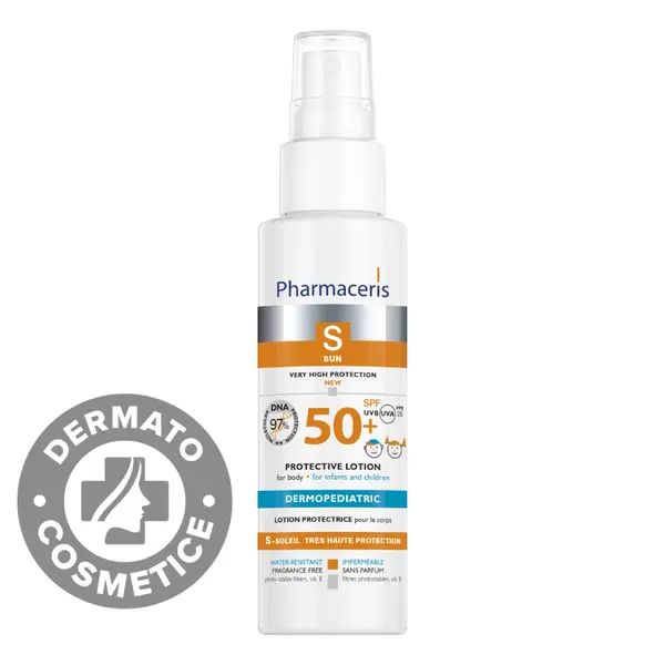 Spray cu protectie solara SPF50+ pentru copii S, 150ml, Pharmaceris