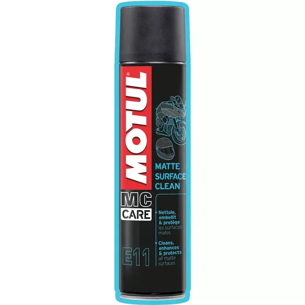 Spray cu solutie intretinere plastice mate MOTUL MC CARE E11 Matte Surface Clean 400ml