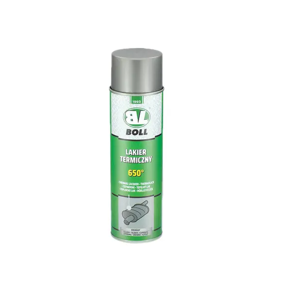 Spray cu vopsea gri rezistenta la 650°C BOLL 500ml