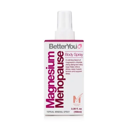 Spray de corp cu magneziu Magnesium Menopause, 100 ml – BetterYou