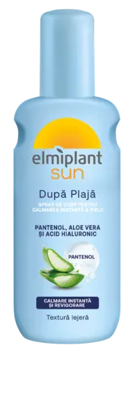 Spray de corp pentru calmarea pielii dupa plaja, 200ml, Elmiplant