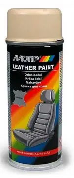 Spray de vopsea pentru piele MOTIP Bej 200ml