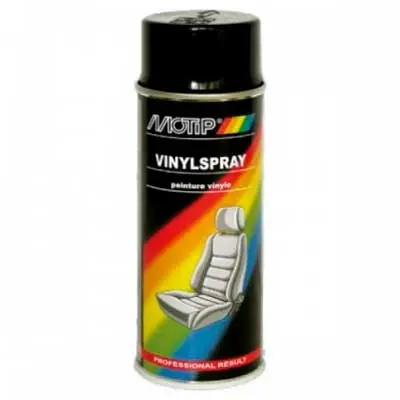 Spray de vopsea pentru piele MOTIP Negru 200ml