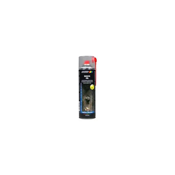 Spray deblocare prin inghetare locala MOTIP Shock Oil - 30 grade Celsius 500 ml 382490