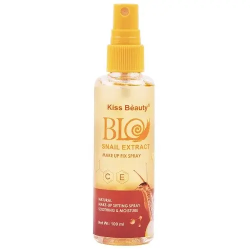 Spray Fixare Machiaj, Cu Extract de Melc, Kiss Beauty, Snail, 100 ml