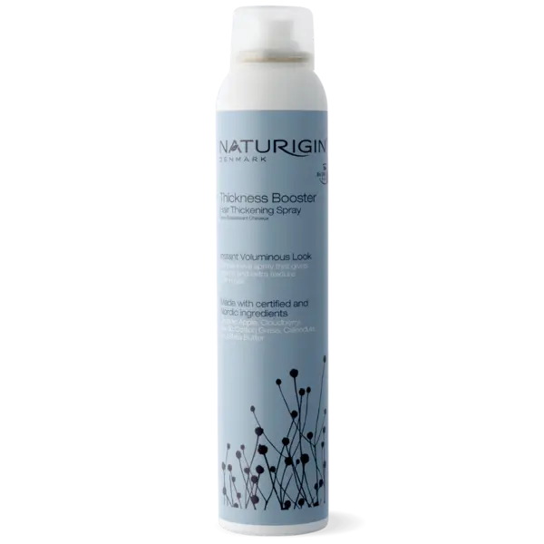 Spray fixativ pentru volum cu sustinere usoara Thickness Booster, 200ml, Naturigin