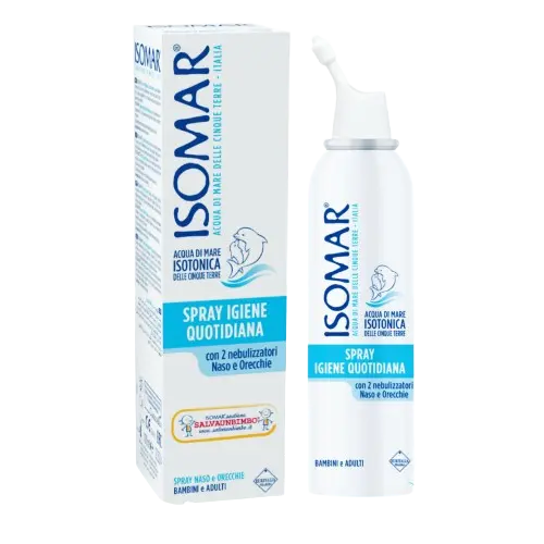 Spray Isomar cu apa de mare pentru nas si urechi, 100 ml, Euritalia
