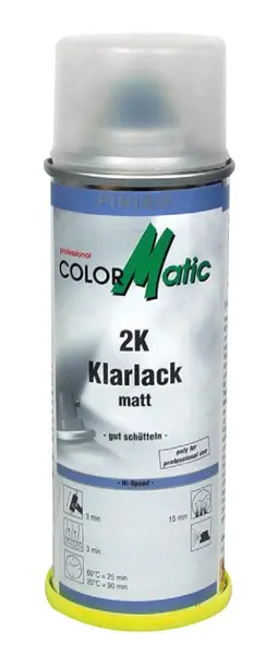 Spray lac mat 2K cu activator COLORMATIC 200ml