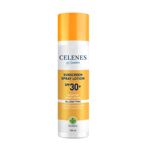 Spray lotiune pentru protectie solara Herbal SPF30, 150ml, Celenes
