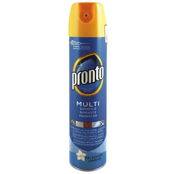 Spray mobila Pronto 300 ml pentru suprafete multiple Spray pentru mobila Pronto suprafete multiple 300 ml