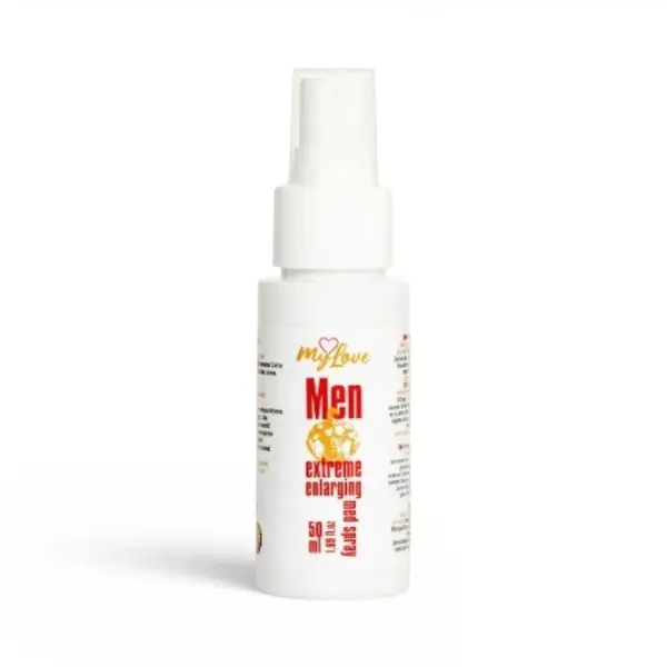 Spray MYLOVE Men Extreme Enlarging Med Spray, pentru mărirea penisului, senzații intensificate și lubrifiere, 50 ml