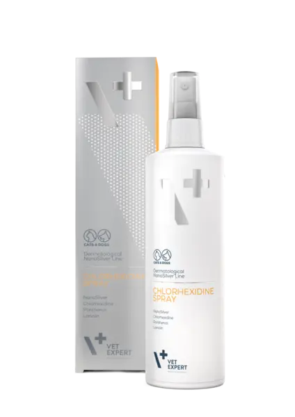 Spray Nanosilver VetExpert Clorhexidina 4%, 100 ml