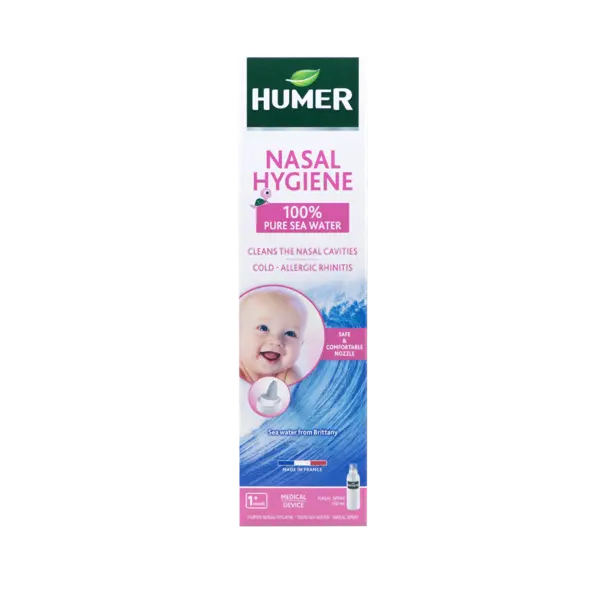 Spray nazal cu apa de mare pentru copii, 150ml, Humer