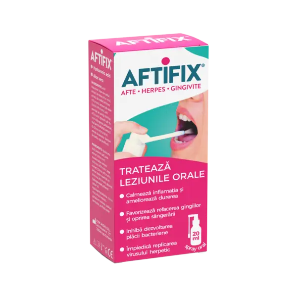 Spray oral Aftifix, 20ml, Fiterman