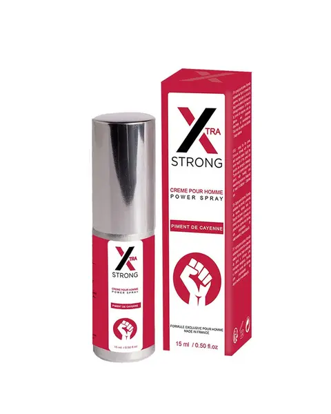 Spray pentru bărbați RUF – X-tra Strong, pentru erecții ferme și performanță sexuală intensă, 15 ml