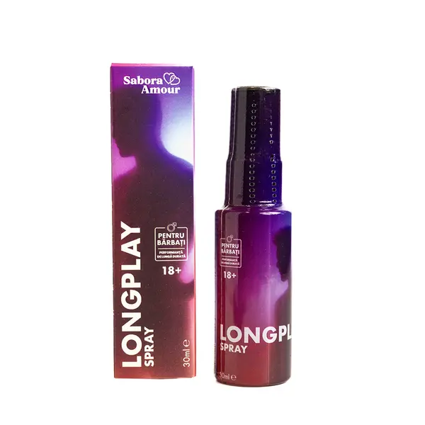 Spray pentru intarzierea ejacularii si reducerea hipersensibilitatii Sabora Amour - LongPlay, 30 ml