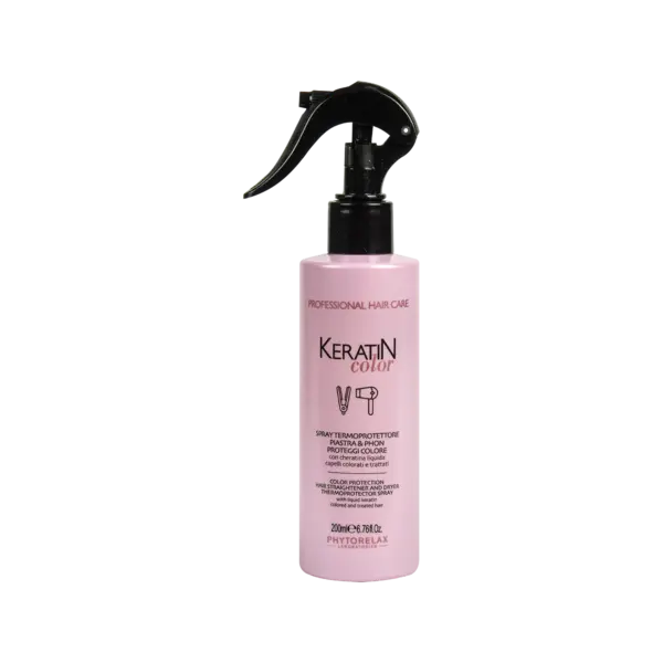 Spray pentru par vopsit si tratat termic termoprotector, 200ml, Phytorelax