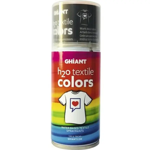 Spray pentru Textile H2O Textile Colors Ghiant, Galben Fluorescent, 150 ml