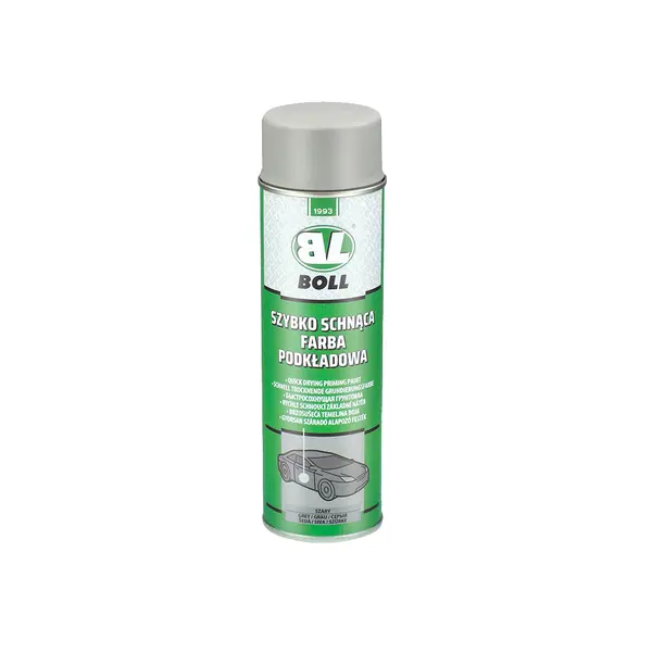 Spray primer cu uscare rapida culoare gri BOLL 500ml
