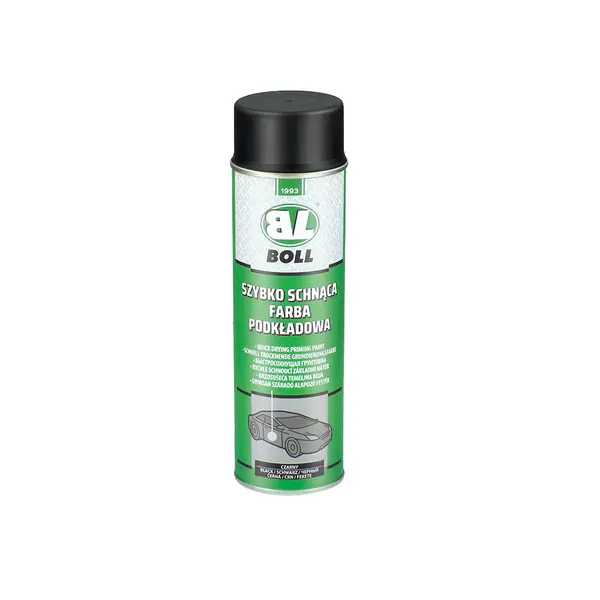Spray primer cu uscare rapida culoare neagra BOLL 500ml