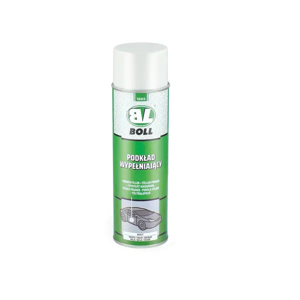 Spray primer filler cu uscare rapida culoare alba BOLL 500ml