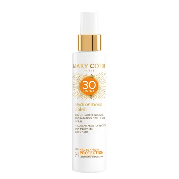 Spray protectie solara corp Mary Cohr Hydrosmose Soleil Brume Lactee Solaire Corps SPF30 150ml