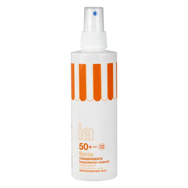 Spray protectie solara transparent SPF50+, Interapothek | 200 ml