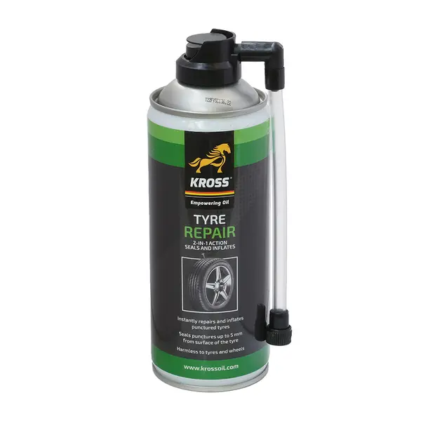 Spray reparatii anvelope KROSS TYRE REPAIR 400 ML