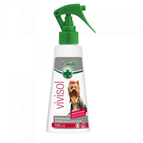 Spray repelent pentru femele in calduri, Vivisol, Dr. Seidel, 100ml