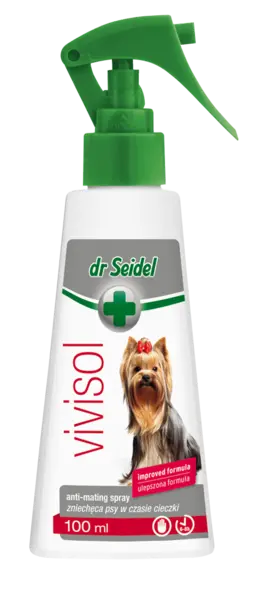 Spray repelent pentru femele in calduri, Vivisol, Dr. Seidel, 100ml