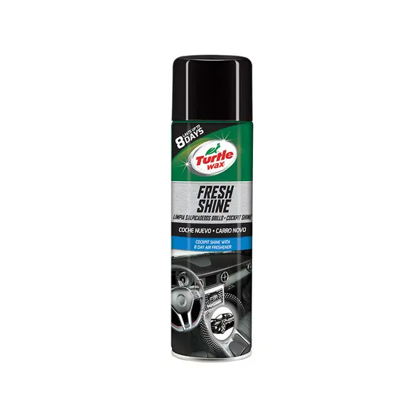 Spray silicon bord cu aroma New Car TURTLE WAX Fresh Shine 500ml