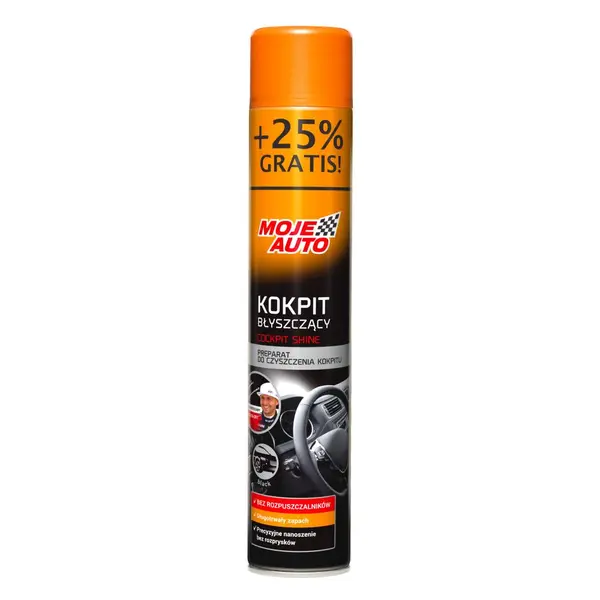 Spray silicon de bord lucios cu aroma Black Ice MOJE AUTO 750ml