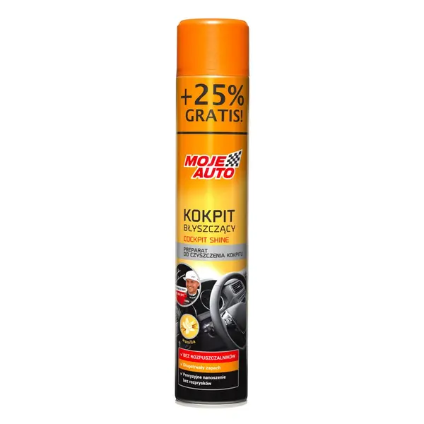 Spray silicon de bord lucios MOJE AUTO Glossy Vanilla 750ml