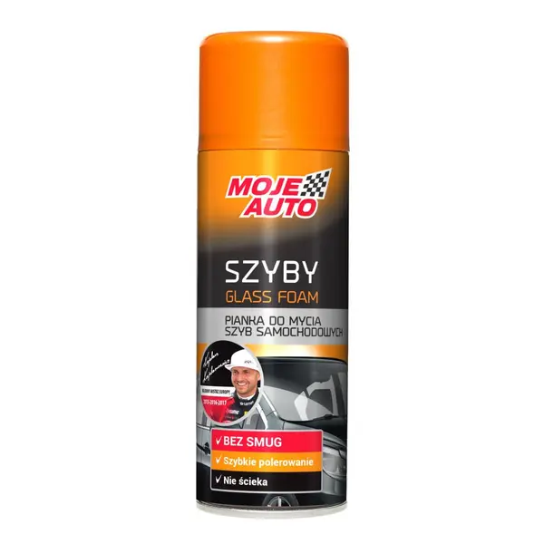 Spray spuma curatare sticla si parbriz MOJE AUTO 400ml