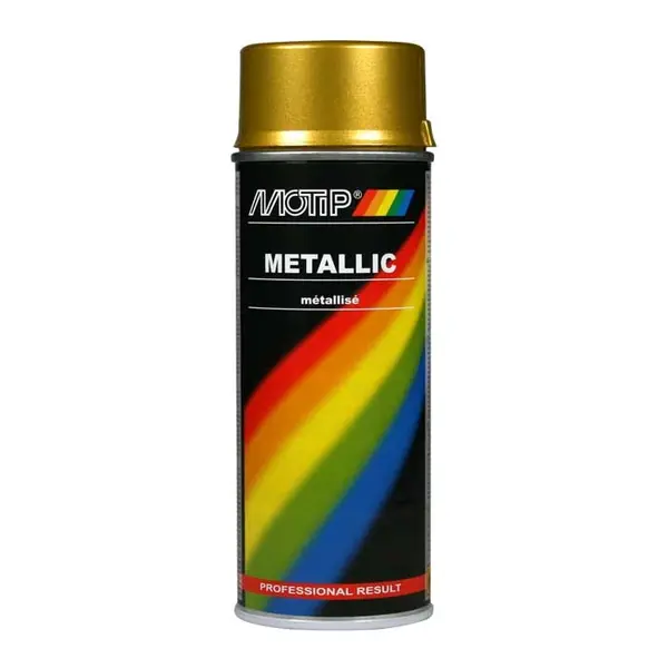 Spray vopsea auriu metalizat MOTIP 400 ml