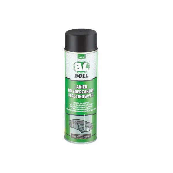 Spray vopsea bumper fina bumper negru BOLL 500ml